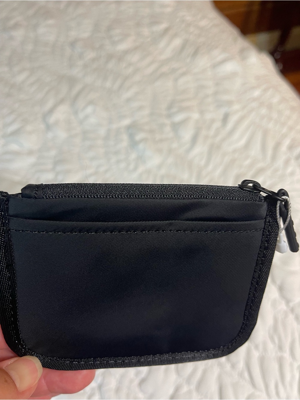 Lululemon Black Slim True Identity Card Case Wallet - Picture 4 of 8